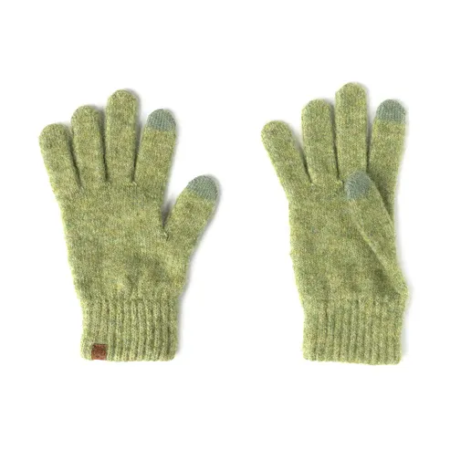 GANTS MAILLE POUDRE ULTRA DOUX BRITT'S KNITS - VERT