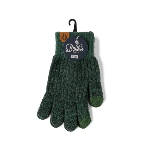 GANTS POUR ENFANT BONFIRE BRITT'S KNITS - VERT