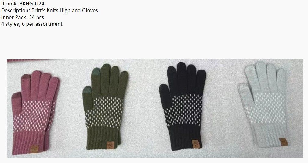 GANTS HIGHLAND BRITT'S KNITS - ASST.24MCX