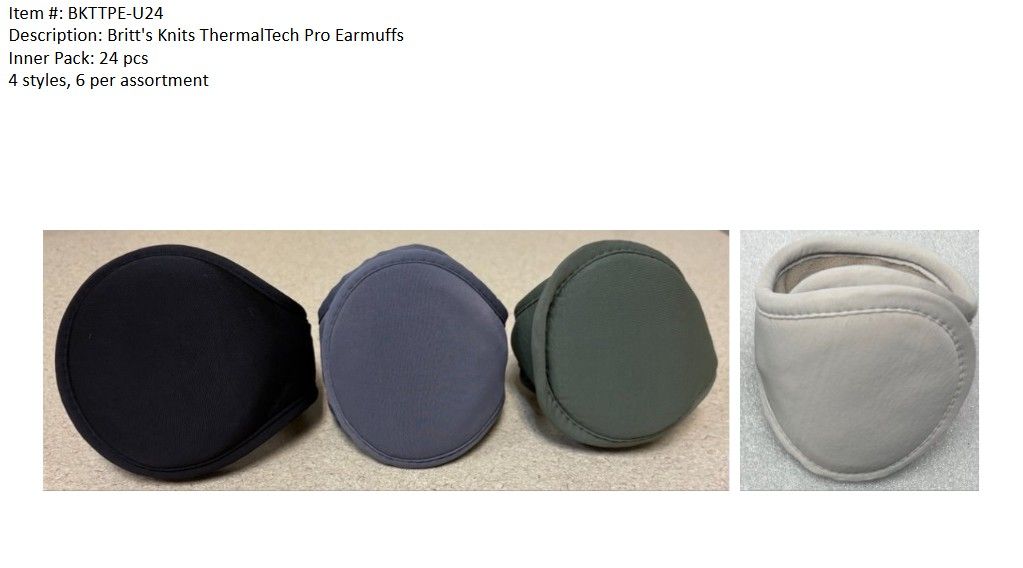 CACHE OREILLES THERMAL PRO BRITT'S KNITS - ASST.24MCX