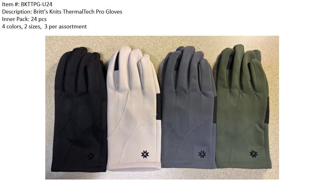 GANTS THERMAL PRO BRITT'S KNITS - ASST.24MCX