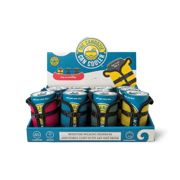 REFROIDISSEUR DE BOISSONS CANOOZIE BUNKHOUSE - PRESENTOIR DE 12MCX