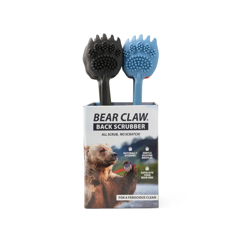 GRATTE-DOS PATTE D'OURS EXFOLIANT BEAR CLAW - PRESENTOIR DE 12MCX