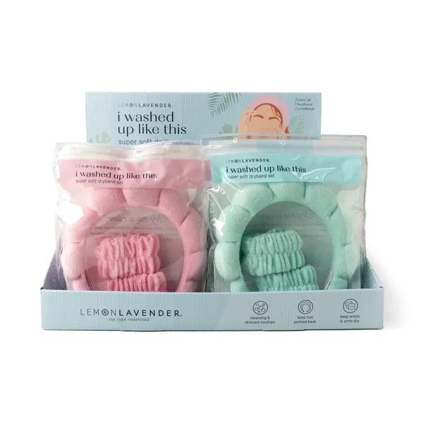 LEMON LAVENDER I WASHED UP LIKE THIS SUPER SOFT DRYBAND SET 16PC