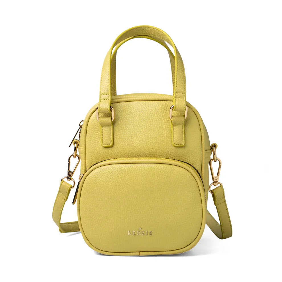 (CGC)SAC A MAIN OU BANDOULIERE HARPER KEDZIE - CITRON