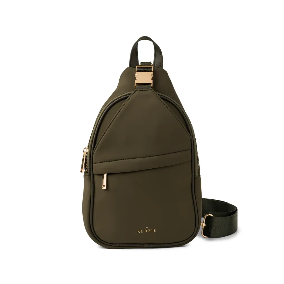 (CGC)SAC A BANDOULIERE SLOANE KEDZIE - OLIVE