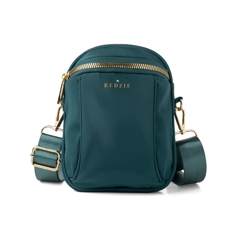 (CGC)SAC A BANDOULIERE MIDTOWN KEDZIE - TURQUOISE