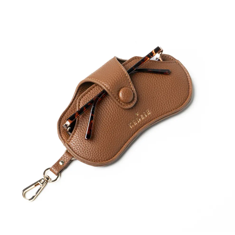 (CGC)ETUI A LUNETTE ECLIPSE KEDZIE - NOISETTE