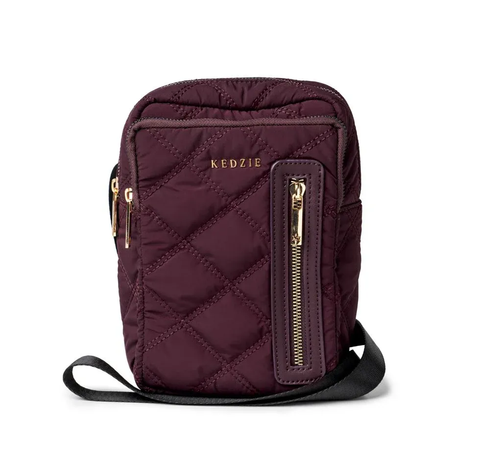 SAC A BANDOULIERE 3 FACON CONVERTIBLE CLOUD 9 KEDZIE - BOURGOGNE