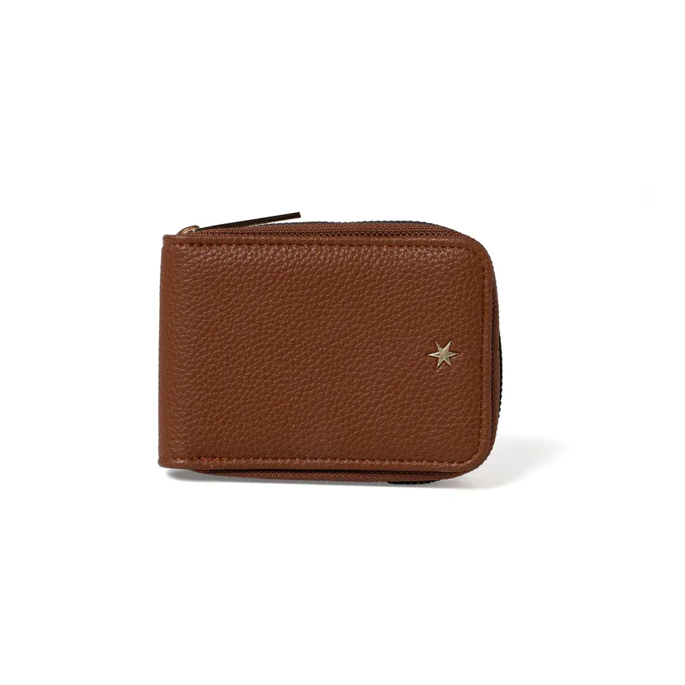 (CGC)PORTE FEUILLE DE POCHE ESSENTIELS KEDZIE - NOISETTE