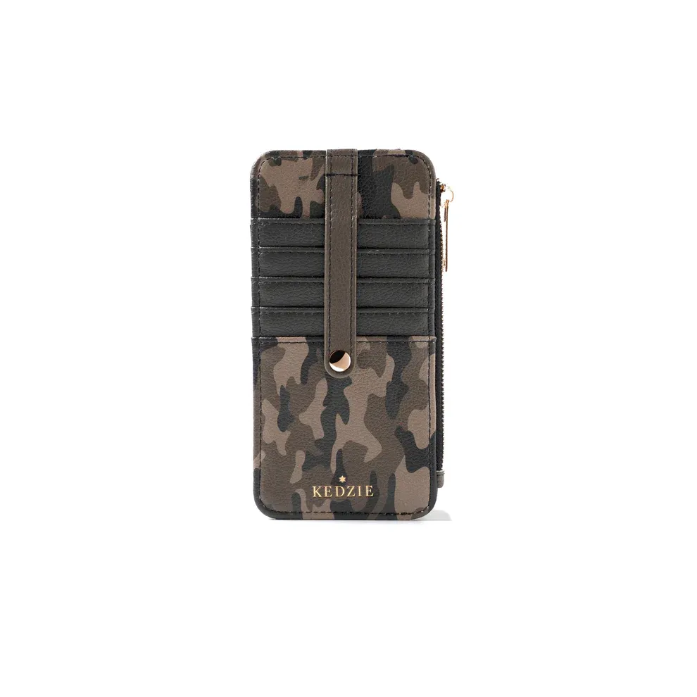 (CGC)PORTE FEUILLE ESSENTIELS A POCHETTE 3.0 KEDZIE - CAMOUFLAGE