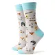 (CGC)CHAUSSETTES MY DOGS &amp; I HAVE PLANS O/S 4PC