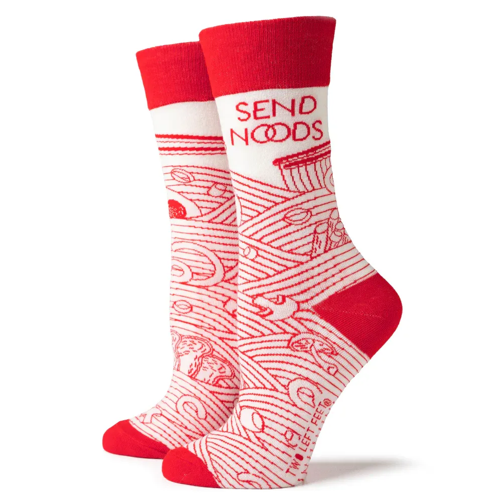 (CGC)CHAUSSETTES SEND NOODS O/S 4PC