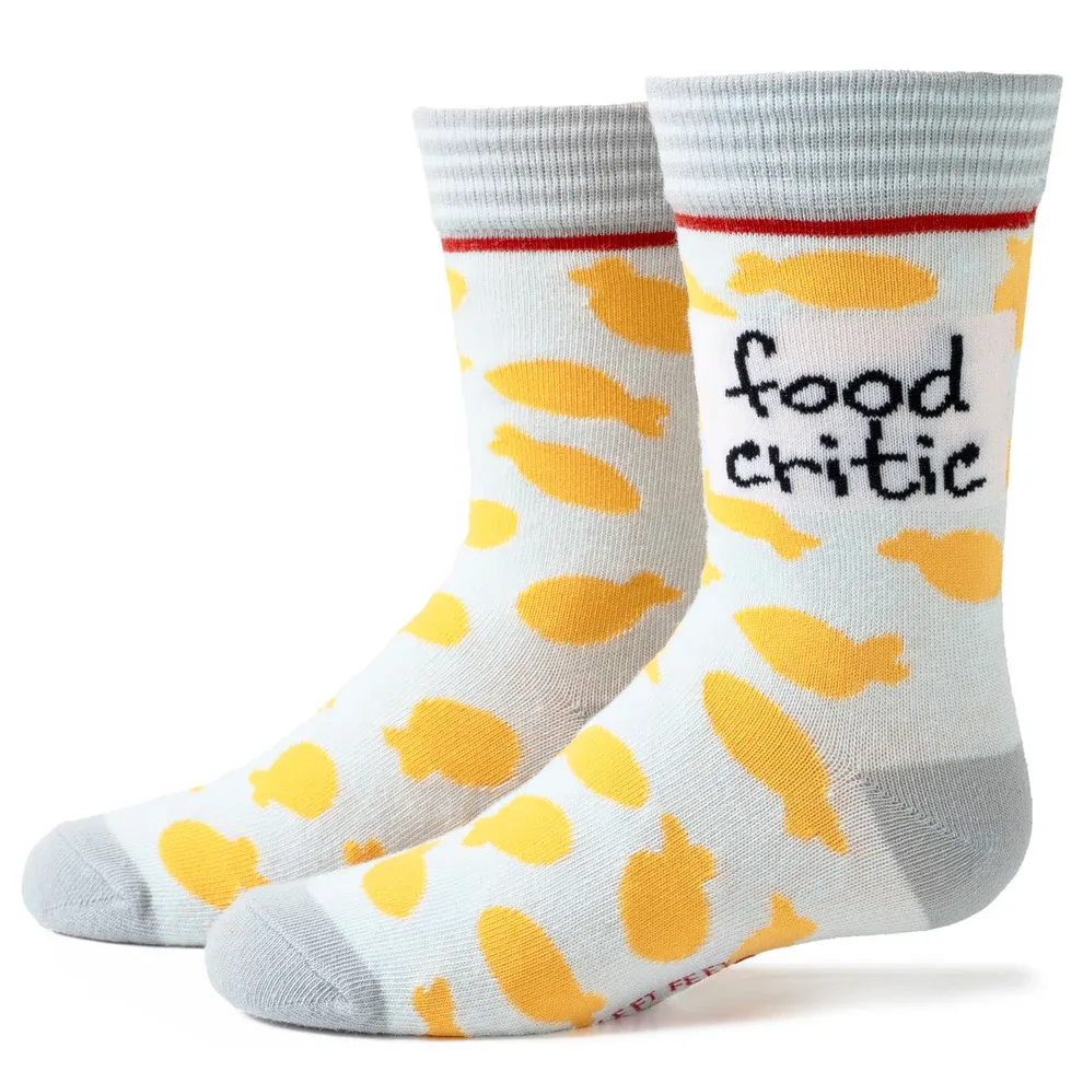 (CGC)CHAUSSETTES POUR ENFANTS TWO LEFT FEET - FOOD CRITIC