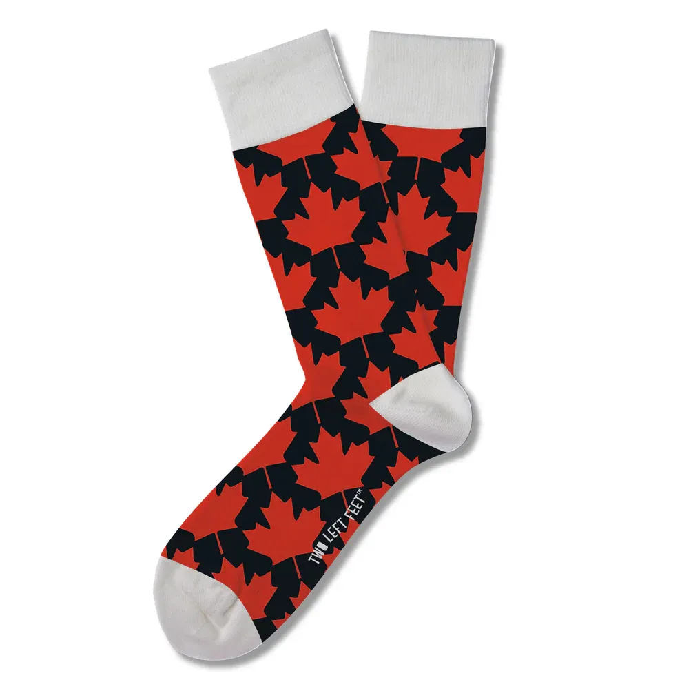 CHAUSSETTE TWO LEFT FEET M/L - FEUILLE D'ERABLE
