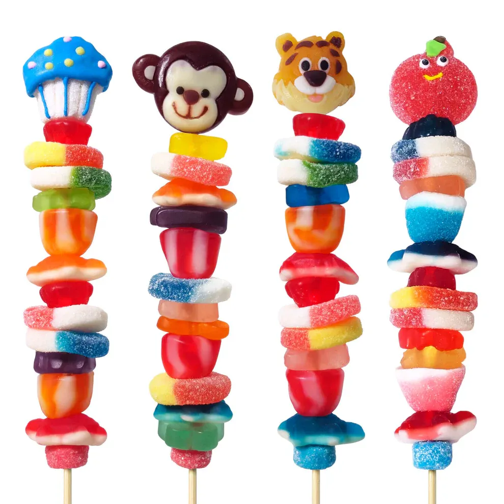 (CGC)BROCHETTE 85G MARIE&amp;FRANKY - ORIGINALE - PRESENTOIR DE 12MCX