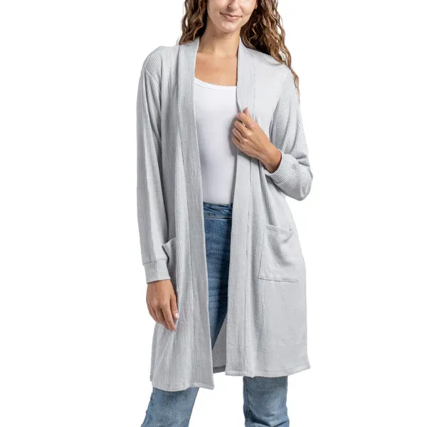 (CGC)CARDIGAN CUDDLEBLEND HELLO MELLO - M - GRIS