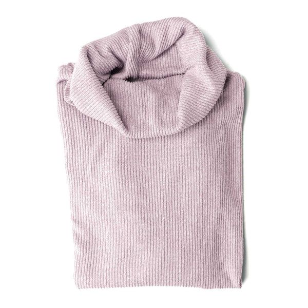 (CGC)HAUT A COL ROULÉ CUDDLEBLEND HELLO MELLO - L - ROSE
