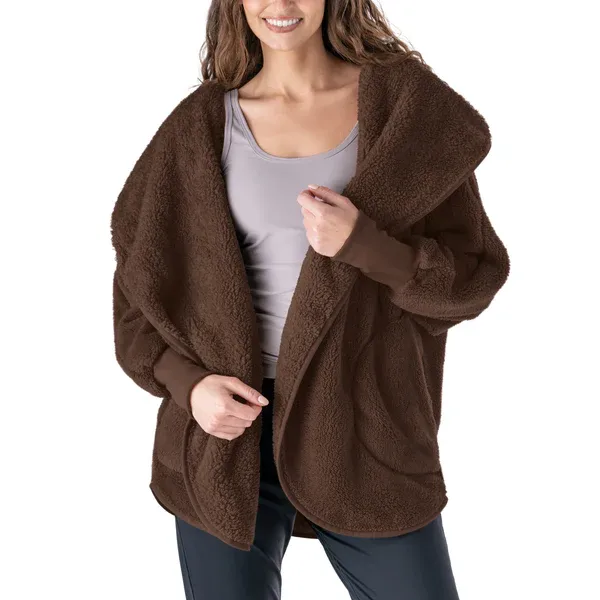 (CGC)CARDIGAN ZONE DE CONFORT HELLO MELLO - NOISETTE