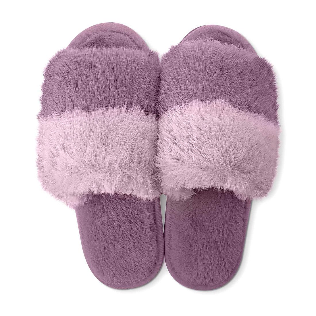 (CGC)CHAUSSONS ULTRA MOUELLEUX HELLO MELLO - L/XL- RAISIN