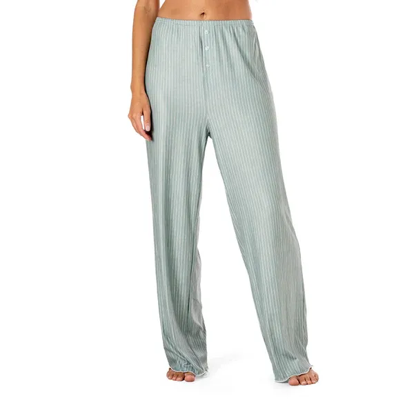 (CGC)PANTALON DE PYJAMA CÔTELÉ SNOOZE FEST HELLO MELLO - S/M - ''UNDER COVERS''