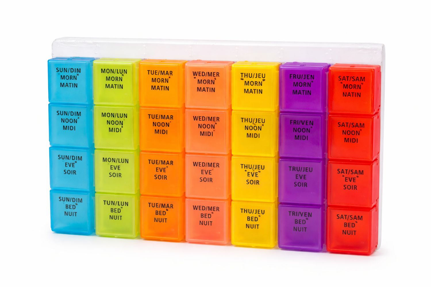 PILULIER7 JOURS (MATIN,MIDI,SOIR,NUIT) (F3-1)