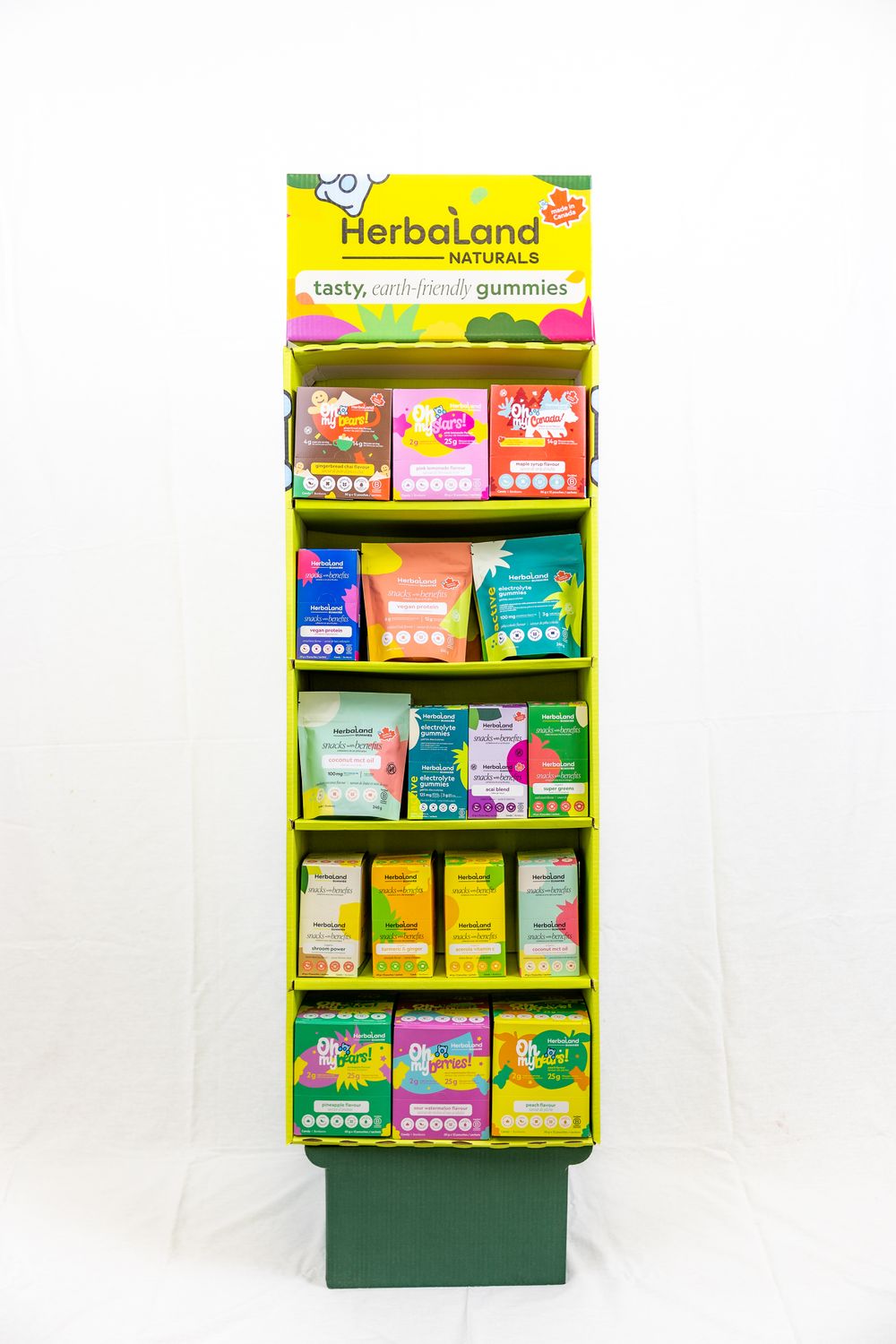 PRÉSENTOIR DE PRODUIT NATUREL HERBALAND