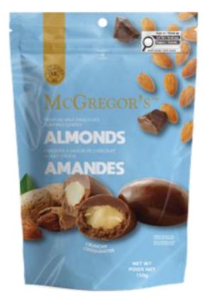 AMANDE ENROBÉ SAVEUR CHOCOLAT 150G - BOITE DE 12MCX