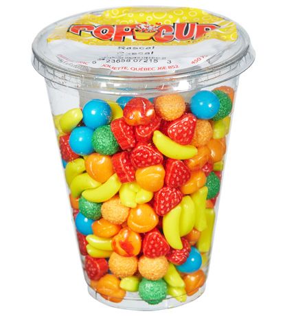 Pop Cup Bonbon Rascal 6 x 135g (2.50 UNITÉ)