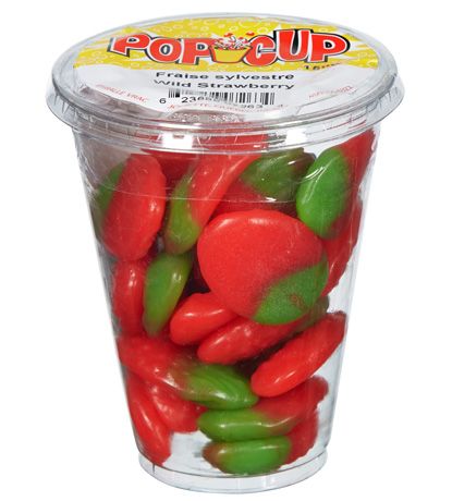 Pop Cup Fraise 6 x 125g (2.50 UNITÉ)