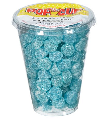 Pop Cup Mini Framboise bleue 6 x 110g (2.50 UNITÉ)