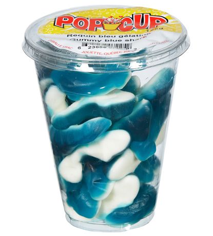 Pop Cup Requin Bleu 6 x 110g(2.50 UNITÉ)