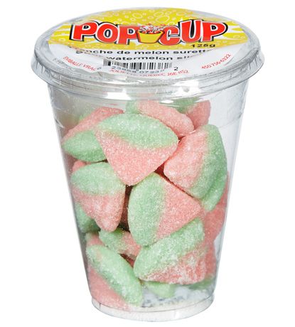 Pop Cup Tranches Melon Surette 6 x 125g (2.50 UNITÉ)