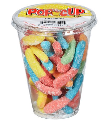 Pop Cup Vers Neon 6 x 125g (2.50 UNITÉ)