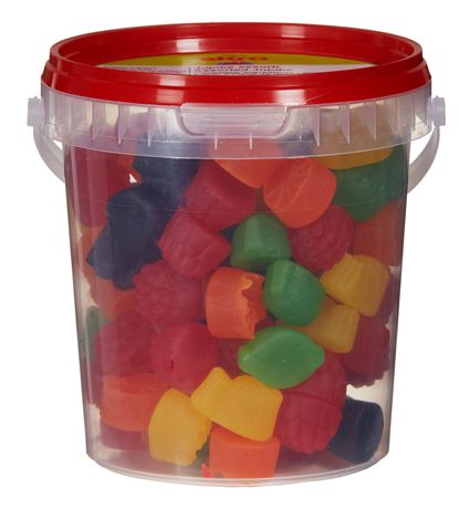 Jujubes Assortis (grosse chaudiere) 6 x 550g (AKRO) (6.10 UNITÉ)