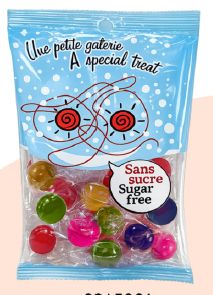 Bonbon Sans Sucre Assorties 4 x 60g (AKRO)  (3.50 unité)