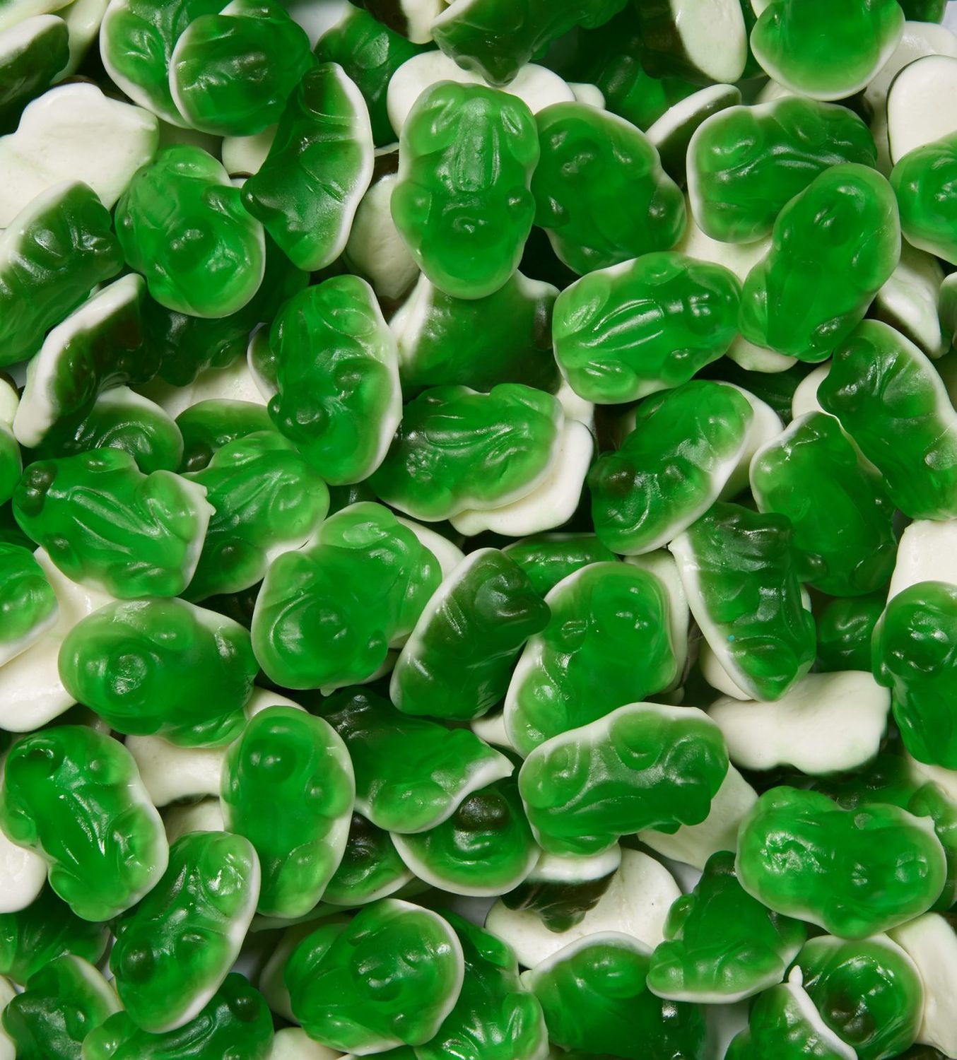 Gummies grenouilles vertes gomme balloune 8 x 50g (AKRO) (1.69 UNITÉ)