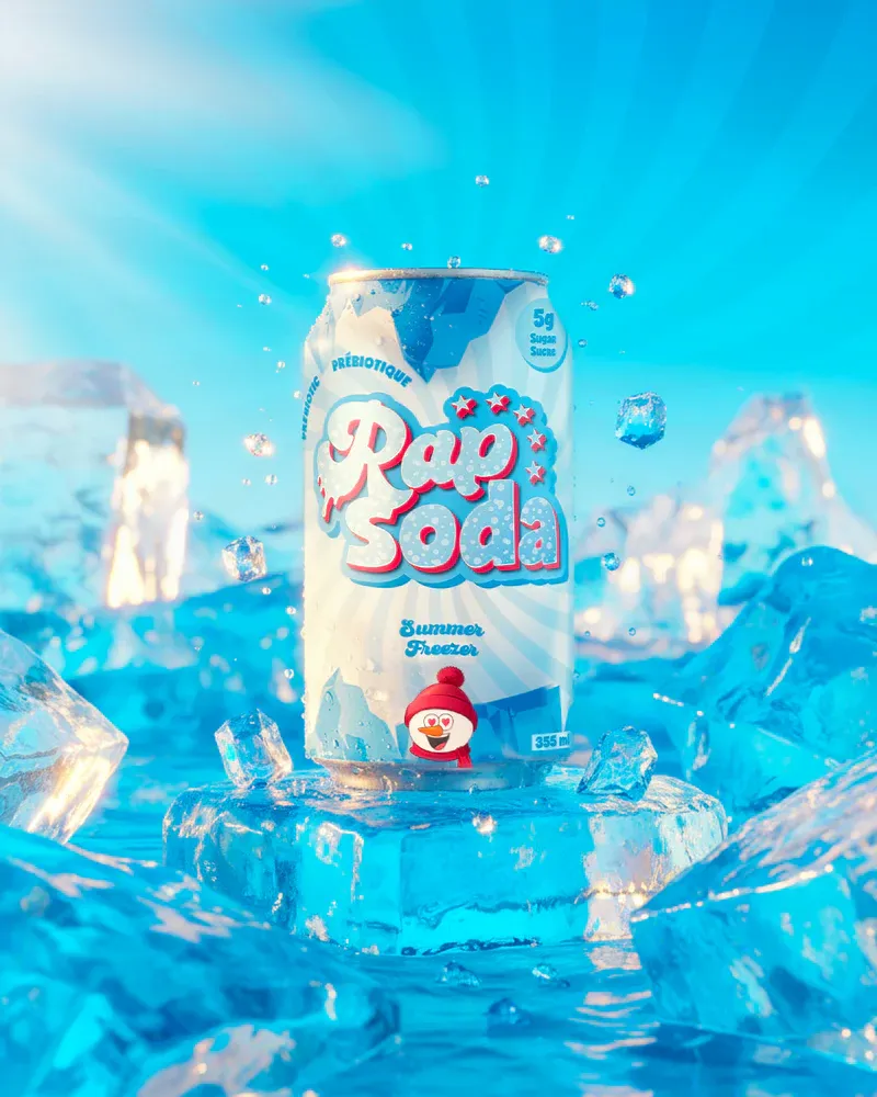 BOISSON GAZEUSE SUMMER FREEZE 24 X 355 ML (2.09 UNITÉ)