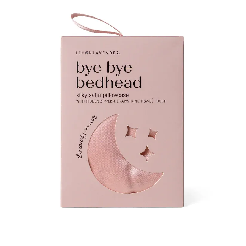 LEMON LAVENDER TAIE D'OREILLER EN SATIN ¨EAU DE ROSE¨  GRADEUR QUEEN