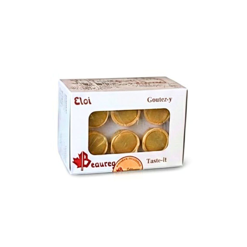 Cornets de tire et sucre d’érable (90% Pure) 18X6X 22 GR