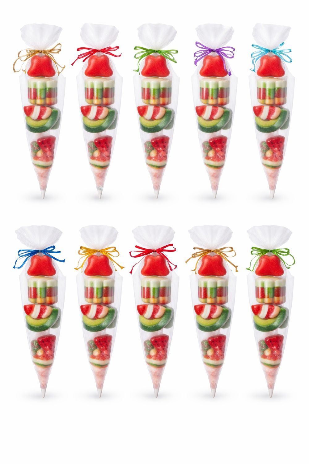 BROCHETTES DE BONBONS (AKRO)  12 X80 GR (3.00 UNITÉ)