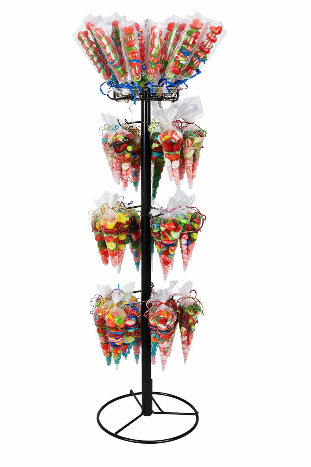 PRÉSENTOIR DE CÔNE ET BROCHETTES DE BONBON