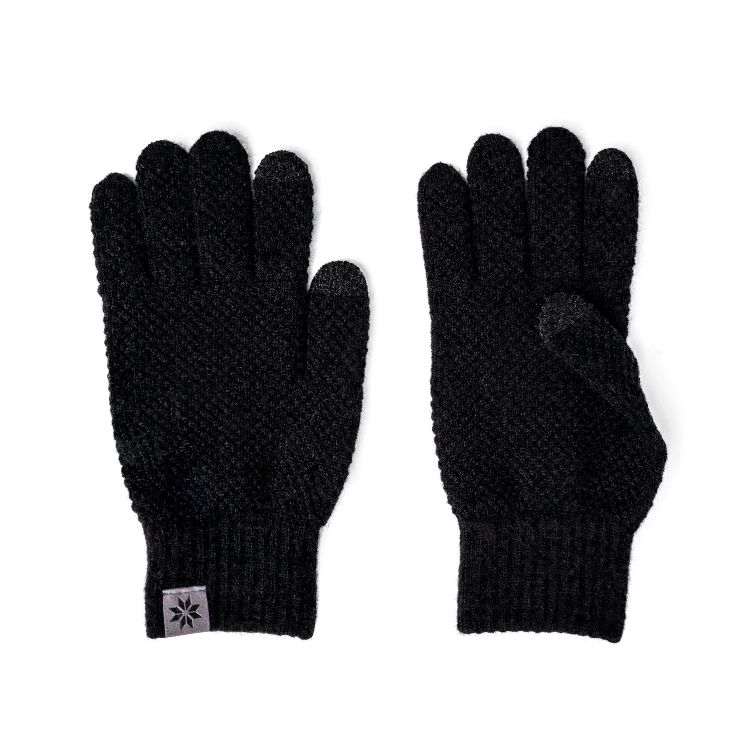 GANT POUR HOMME EN TRICOT NOIR