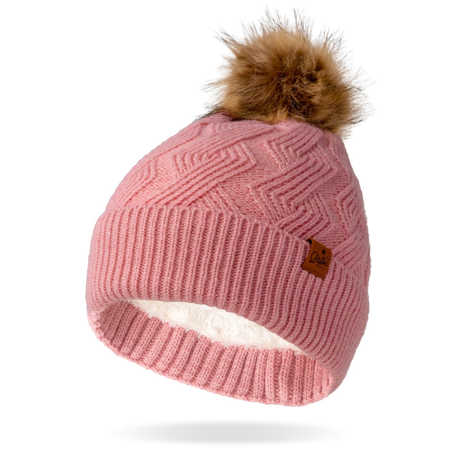 BONNET AVEC POMPOM MAINSTAY 2.0 ROSE