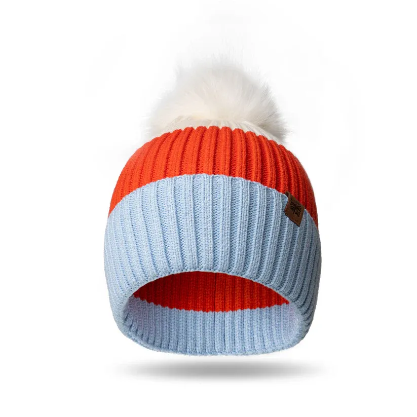 Chapeau Pom Country des Merveilles pour Enfants BLANC