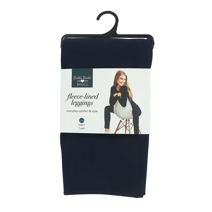 LEGGING PALAIRE DOUBLÉ MARINE L/XL