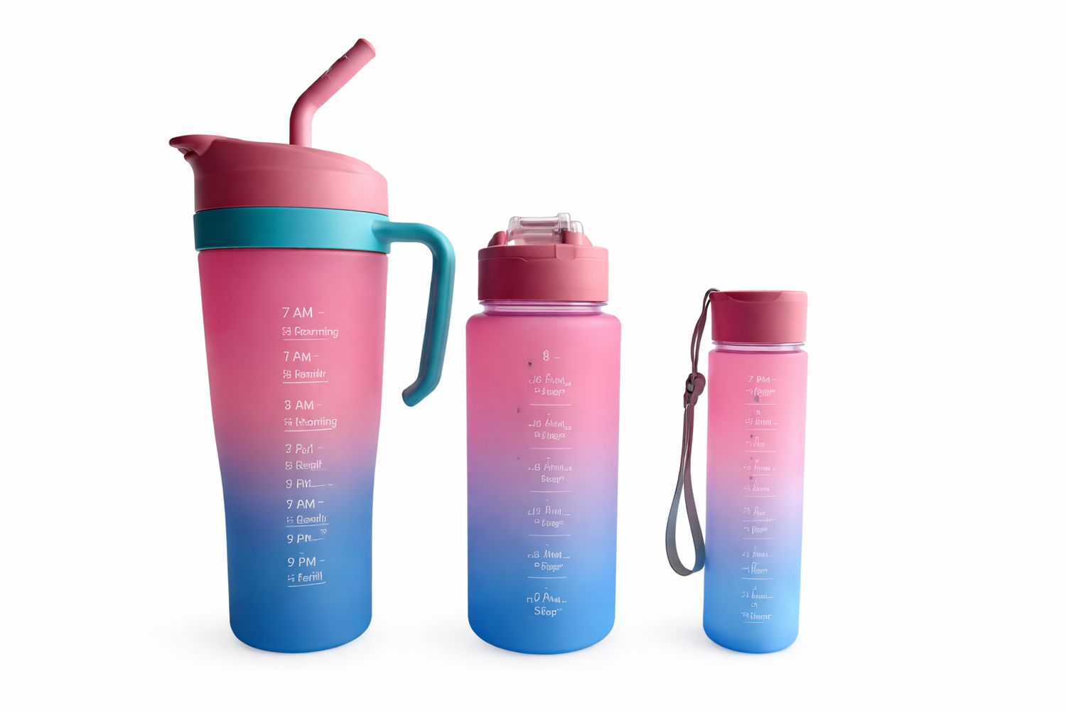 BOUTEILLE D'EAU 3 EN 1  (40 OZ-24 OZ ET 88 OZ) (M4-3)