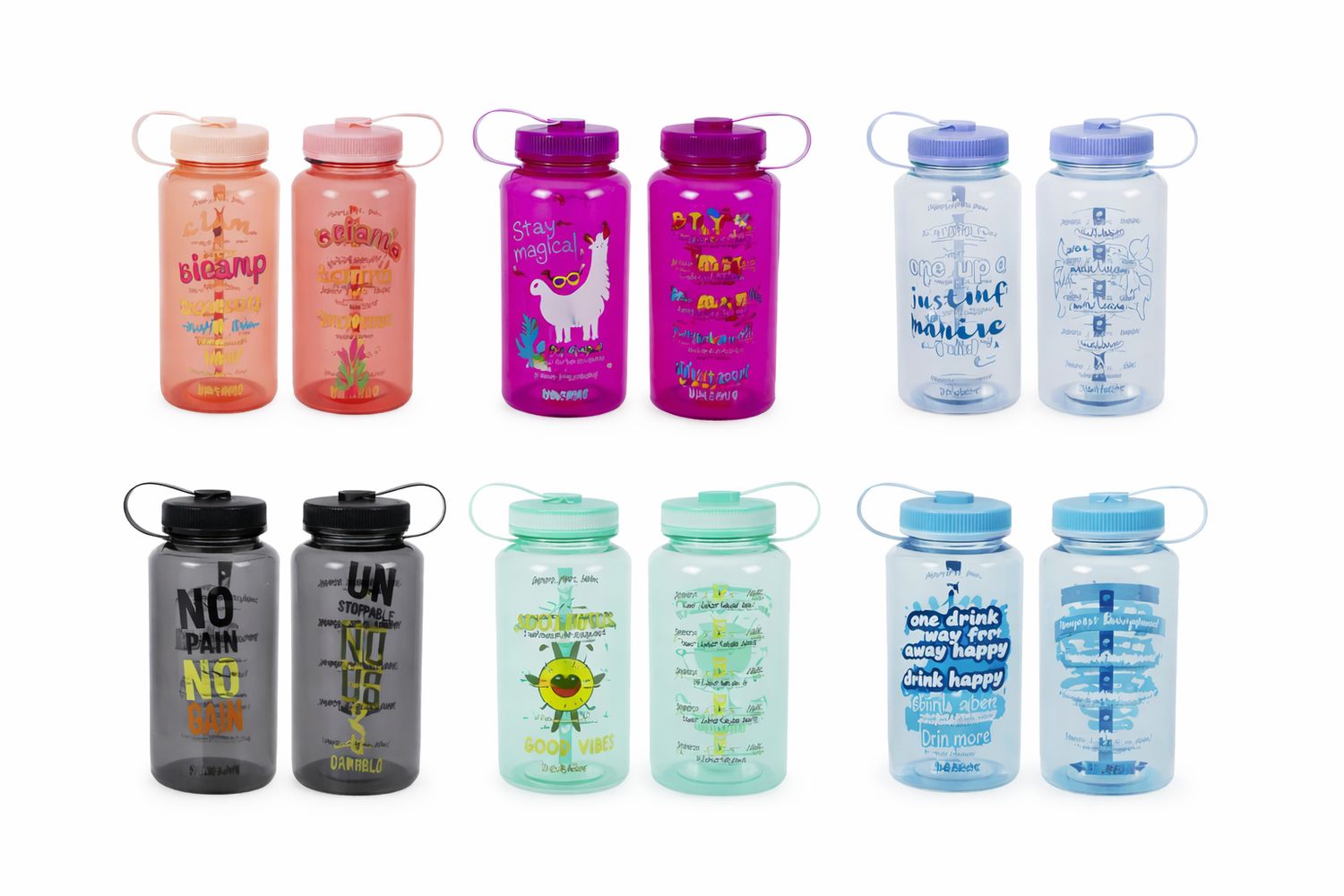 BOUTEILLE D'EAU 33.8 OZ (MOTIVANTES) (M4-4)