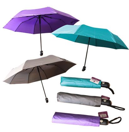PARAPLUIE MINI COMPACTE COULE ASST