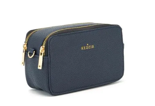 KEDZIE SAC À MAIN EN BANDOULIÈRE MARINE
